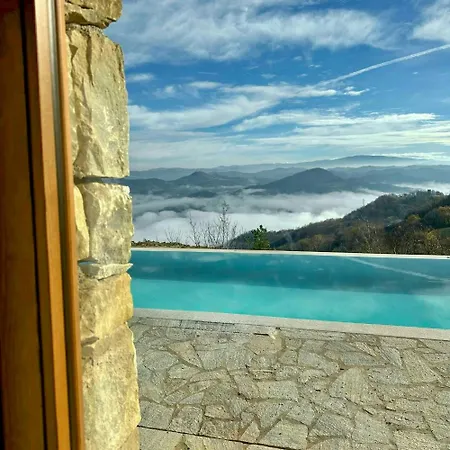 Luxury Cloud-level Near Roccaverano Σπίτι διακοπών *